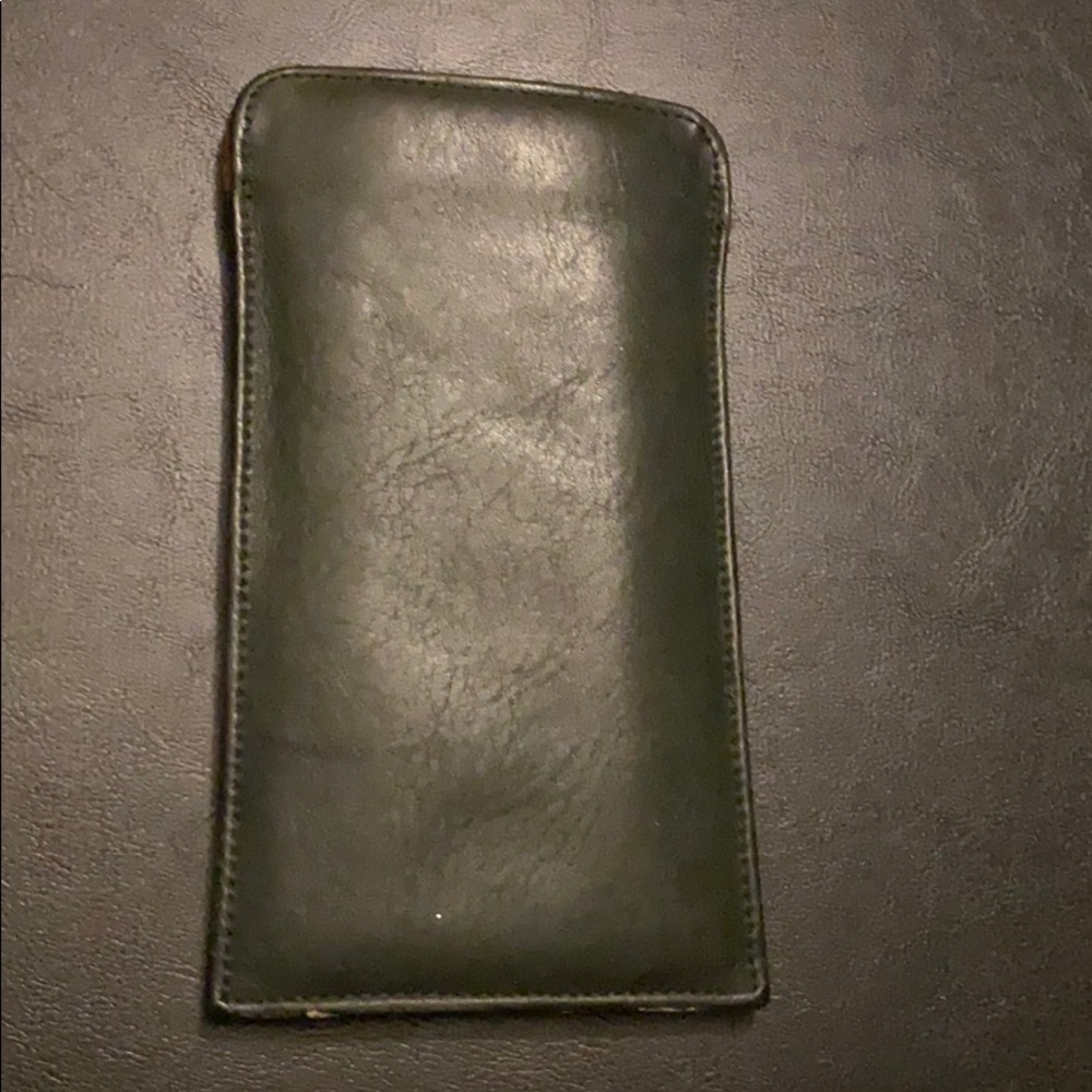 Coach eye glass case